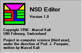NSD Editor versie 1.0